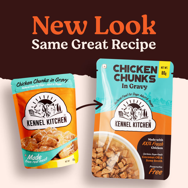 Chicken Chunks in Gravy, 80g