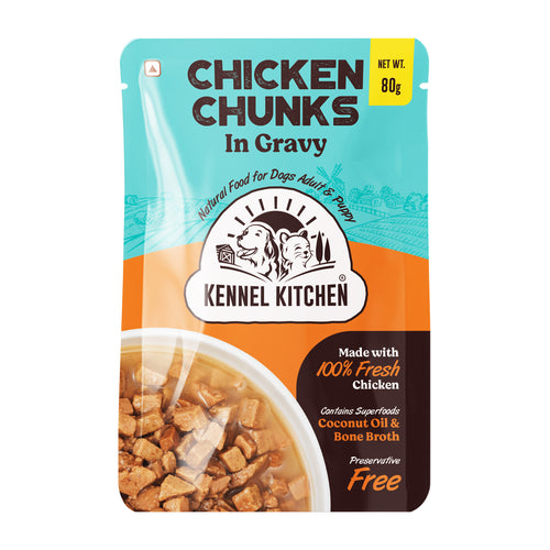 Chicken Chunks in Gravy, 80g