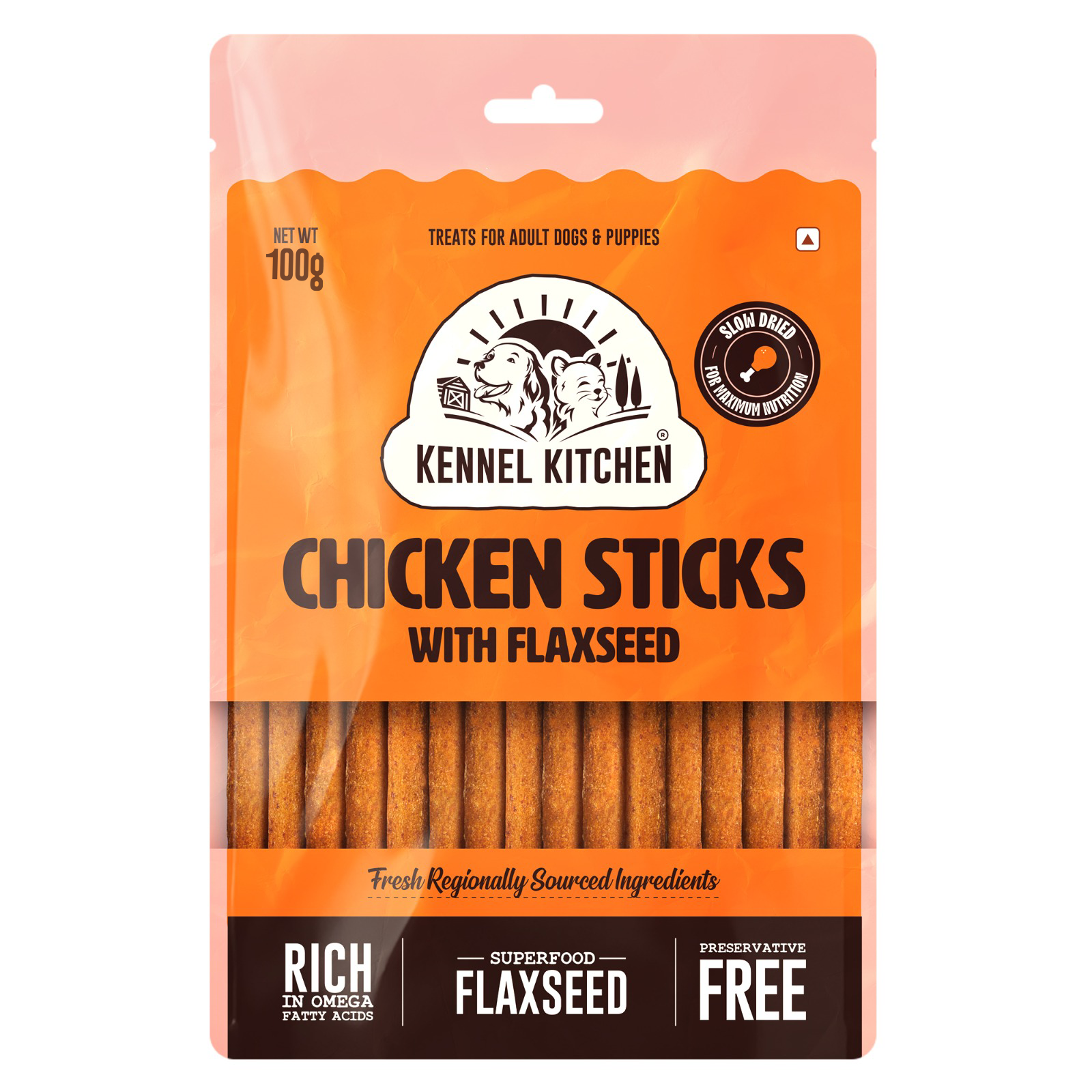 Soft Baked Chicken Stick Treats for Dogs