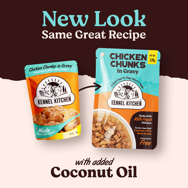 Chicken Chunks in Gravy, 130g