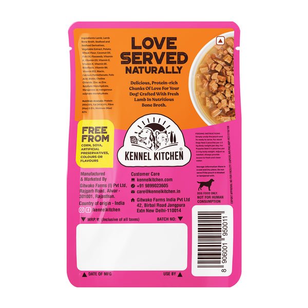 Lamb Chunks in Gravy