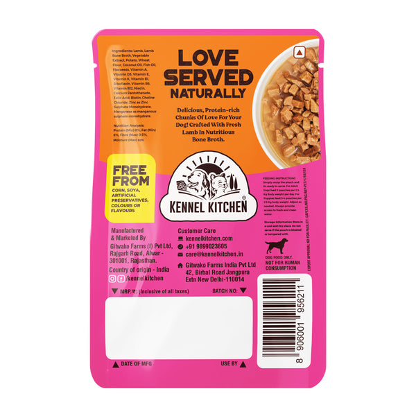 Lamb Chunks in Gravy, 130g
