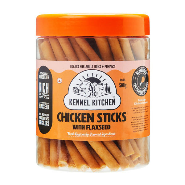 Chicken Sticks with flaxseed