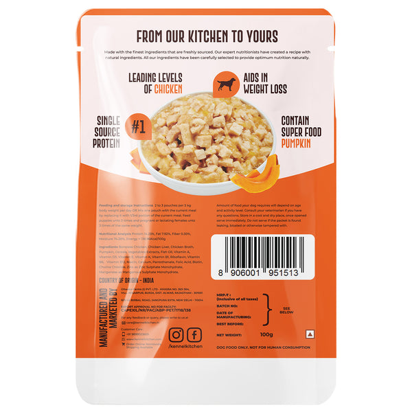 Supreme Cuts in Gravy Chicken With Pumpkin