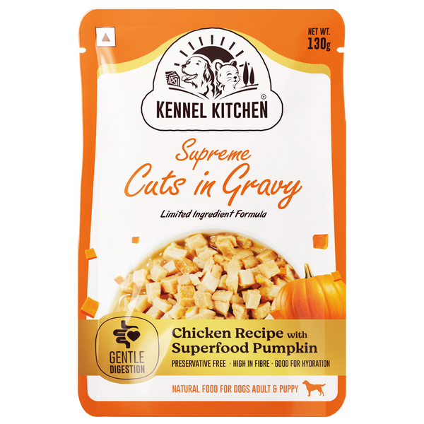Supreme Cuts in Gravy Chicken With Pumpkin