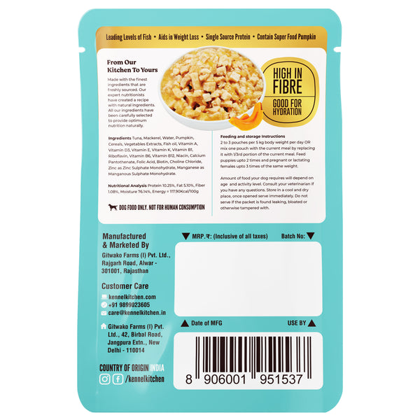 Supreme Cuts in Gravy Gravy Fish With Pumpkin