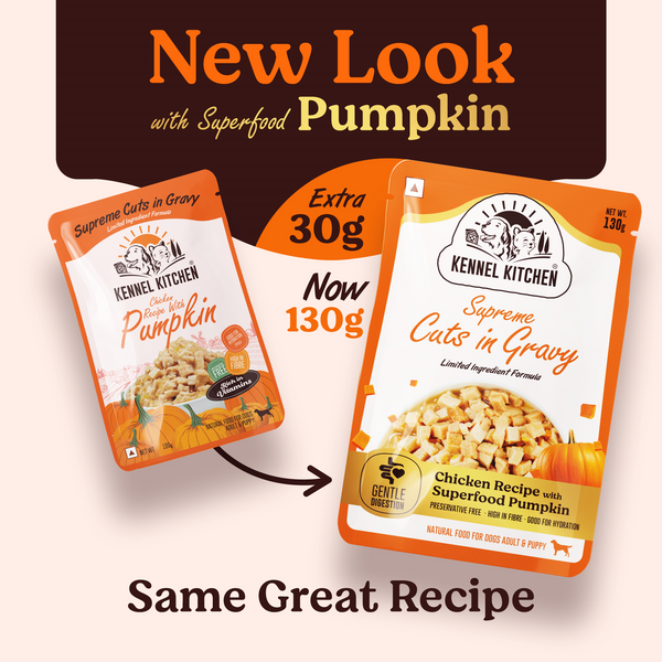 Supreme Cuts in Gravy Chicken With Pumpkin