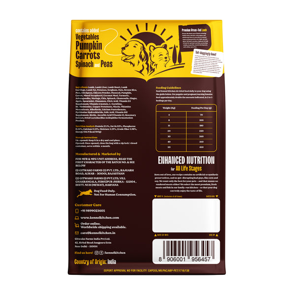 Air Dried Lamb Recipe 300g