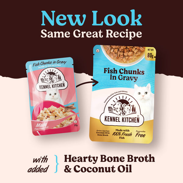 Fish Chunks in Gravy