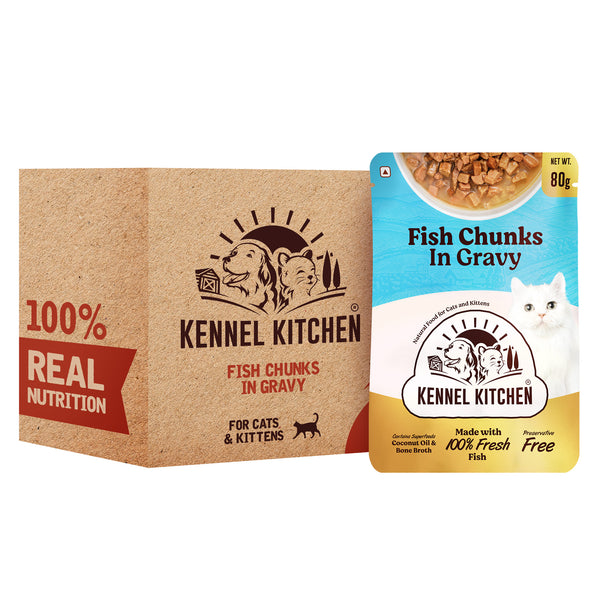 Fish Chunks in Gravy