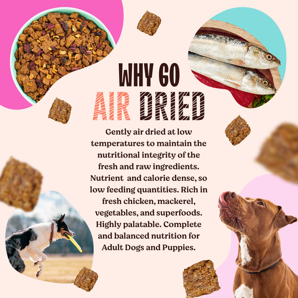 Air Dried Chicken & Mackerel Recipe 2kg