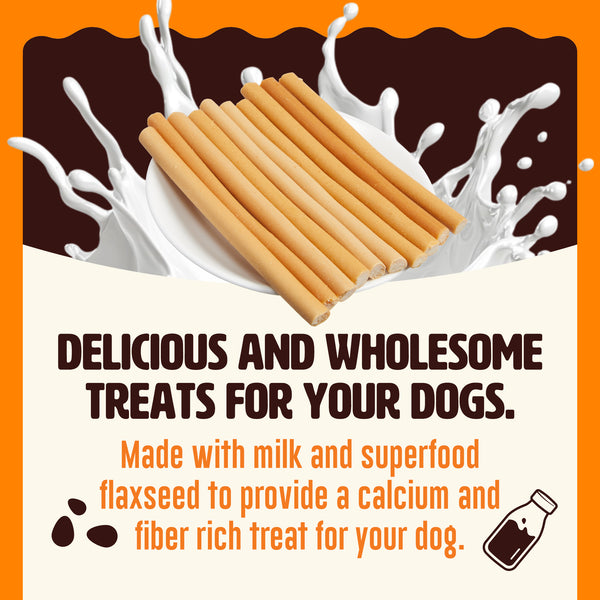 Milk Sticks with Flaxseed