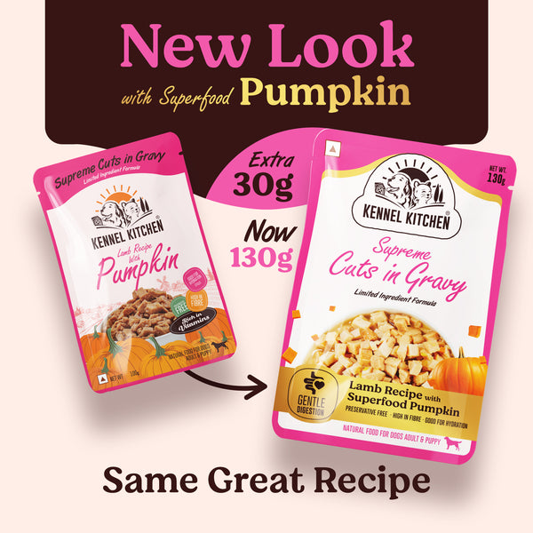 Supreme Cuts in Gravy Lamb With Pumpkin