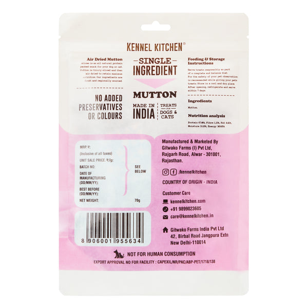 Air Dried Mutton Slices