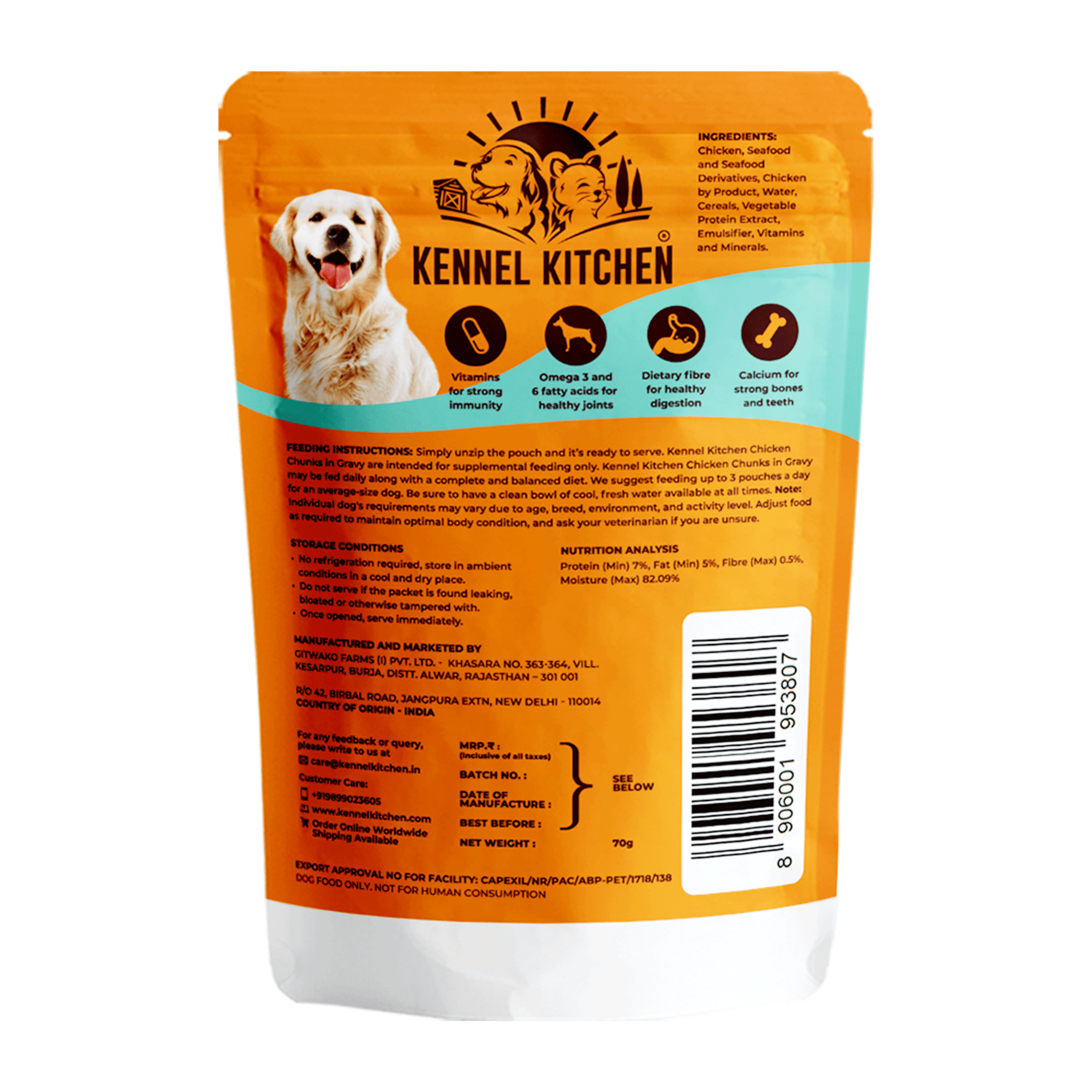 Kennel sales kitchen gravy